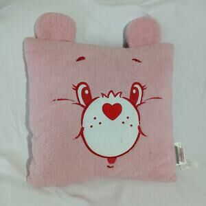 Care Bears American Greetings 2017 Cheer Bear Pillow Land Of Nod Pink Square